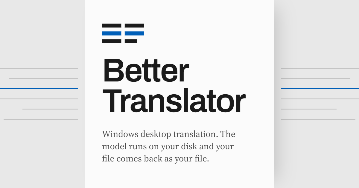 BetterTranslator