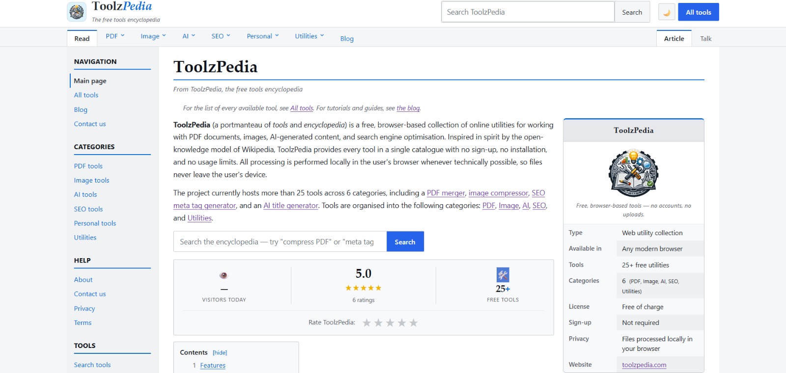 ToolzPedia