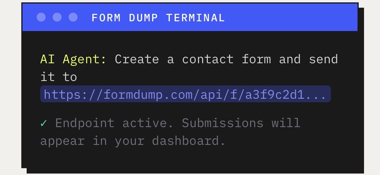 Form dump