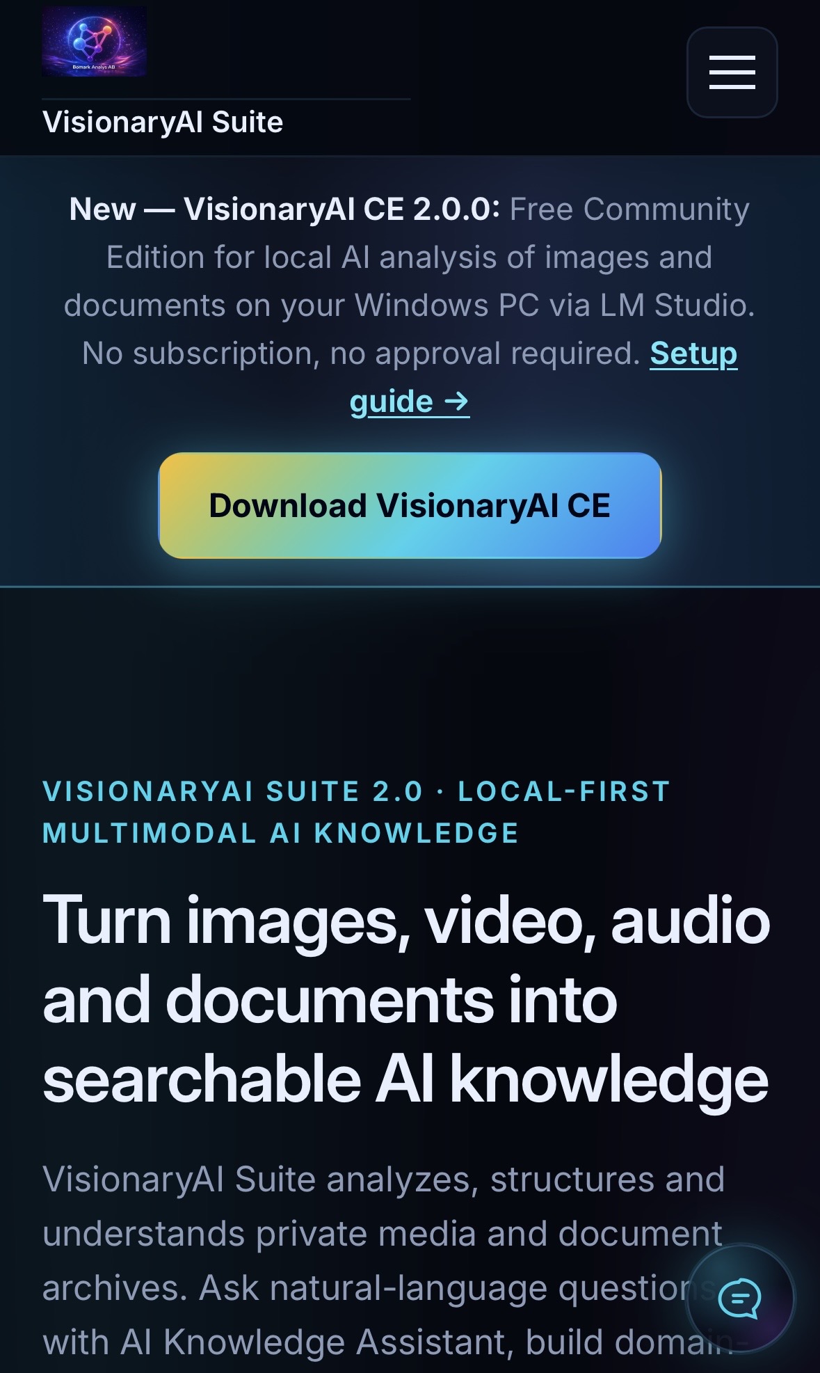 VisionaryAI Suite