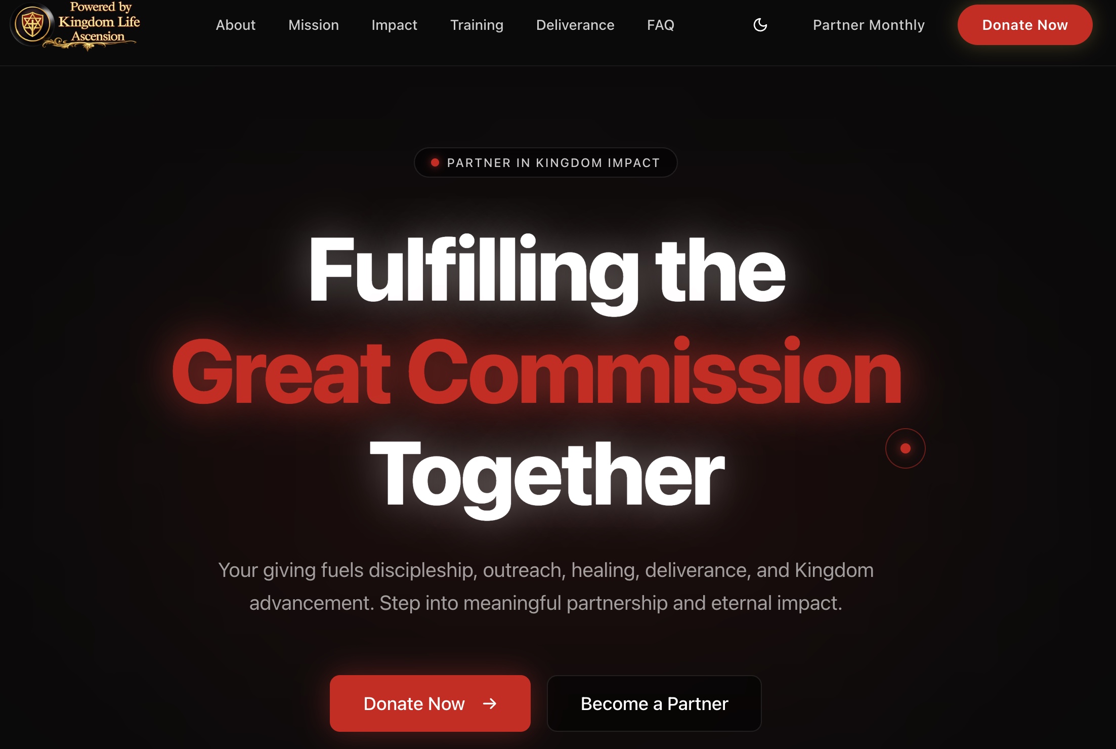 Kingdom Life Donation Platform